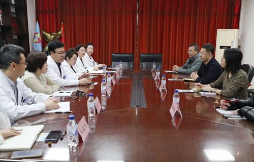 长春医学高等专科学校副校长刘洋一行到a片网站
调研座谈