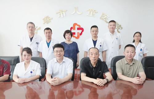 深化医联体协作！舒兰市人民医院来a片网站
交流，共促儿童医疗发展